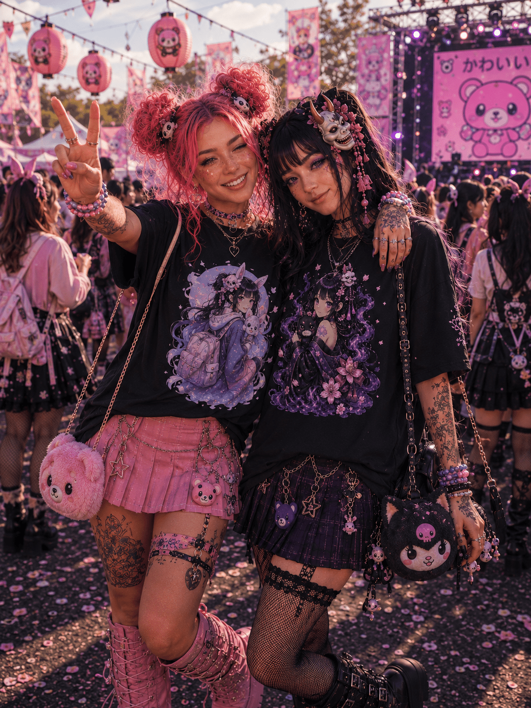 Kawii Spirit Streetwear Drop - Lotus Rebellion Syndicate