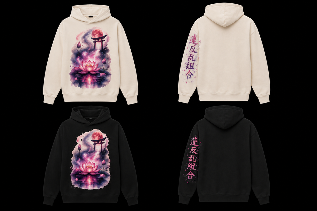 Lotus Spirit Hoodie - Lotus Rebellion Syndicate
