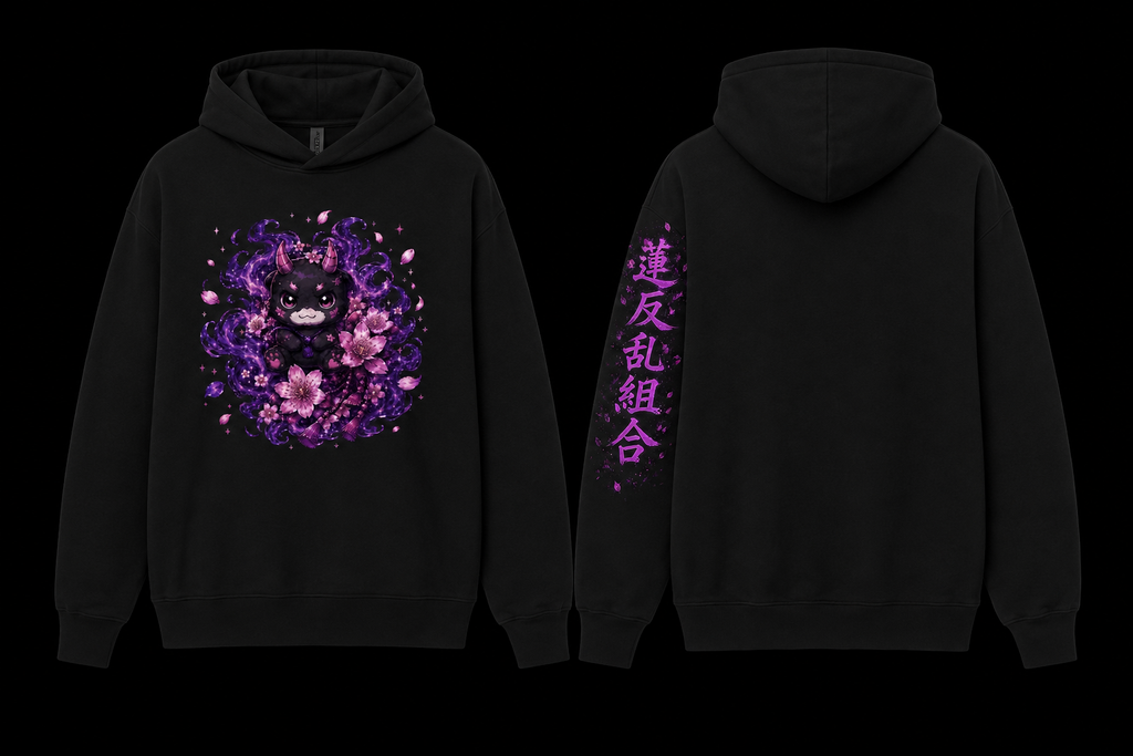 Oni Spirit Hoodie - Lotus Rebellion Syndicate