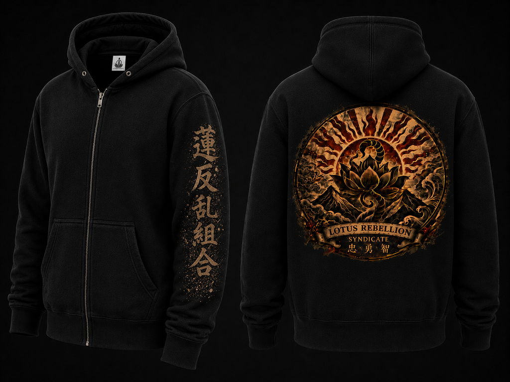 Lotus Rebellion Syndicate Hoodie - Lotus Rebellion Syndicate