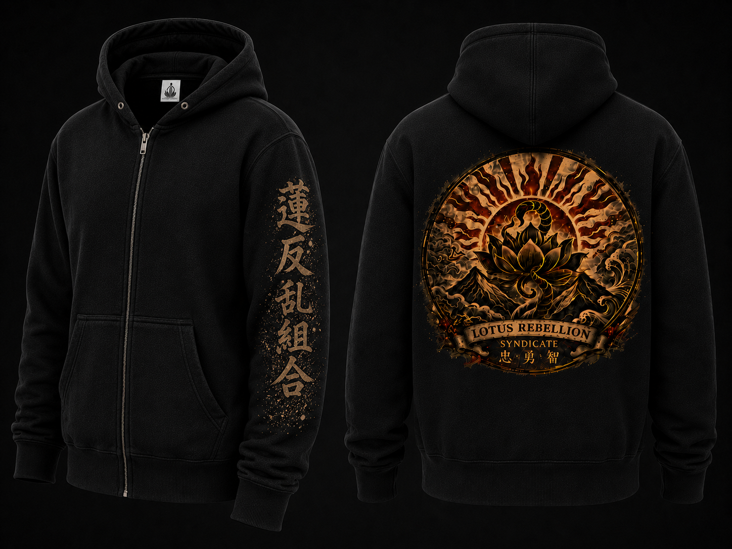 Lotus Rebellion Syndicate Hoodie - Lotus Rebellion Syndicate