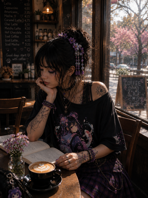 Kawii Koi Spirit Collection Tee - Lotus Rebellion Syndicate