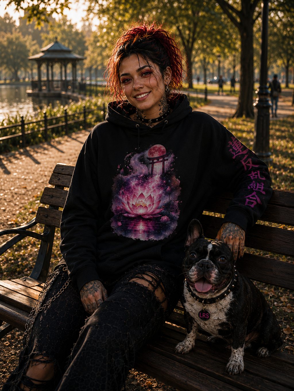 Lotus Spirit Hoodie - Lotus Rebellion Syndicate