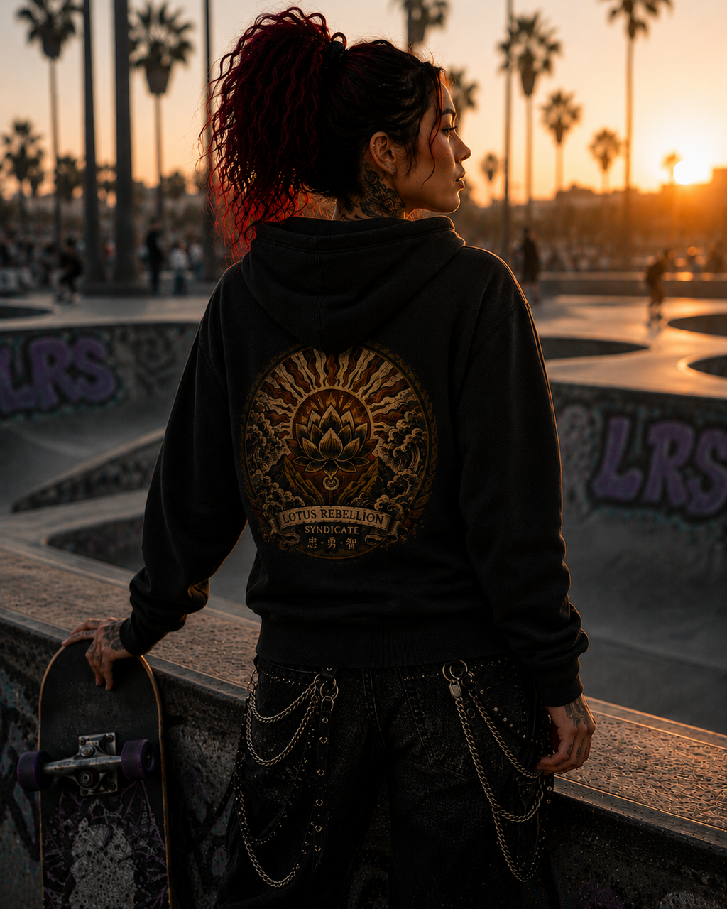Lotus Rebellion Syndicate Hoodie - Lotus Rebellion Syndicate
